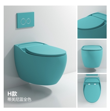 bathroom ceramic wall hung toilet