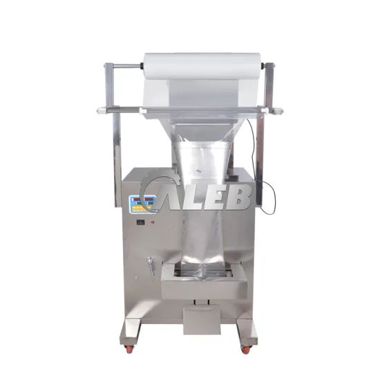 Green Packaging Machine: Weighing and Filling Sachet Bags with Economic Type Green Peas