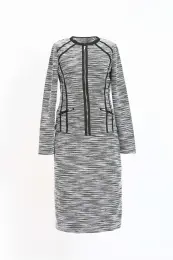 LADIES KNIT FULL SET DRESS