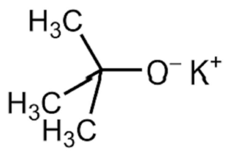 Kalium-tert-Butoxid-Wasser-Reaktion