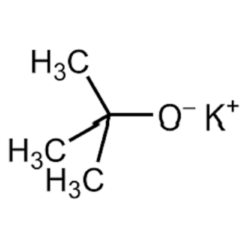 Kalium-tert-Butoxid-Wasser-Reaktion