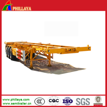 Euro Style Design Skeleton Container Truck with German Suspension