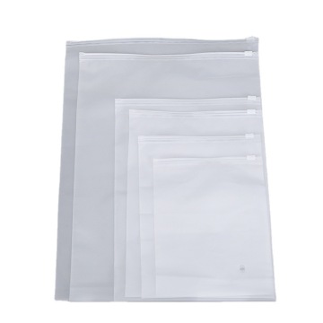 Custom Printed Logo T-Shirt Zip Lock Bags - Resealable Frosted Packaging