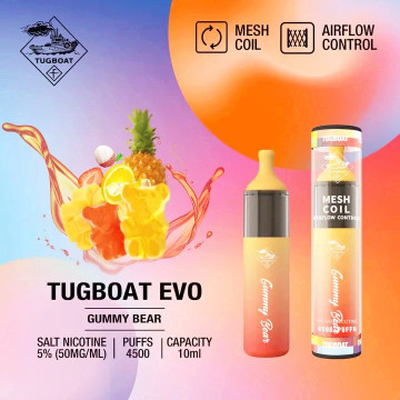 4500Hit Tugboat Evo Flavors Factory