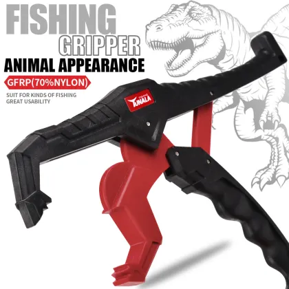 NEWMAJOR High Load-Bearing Waterproof Toothed Clip for Nylon/Glass Fiber Fish Controller Luya Pliers