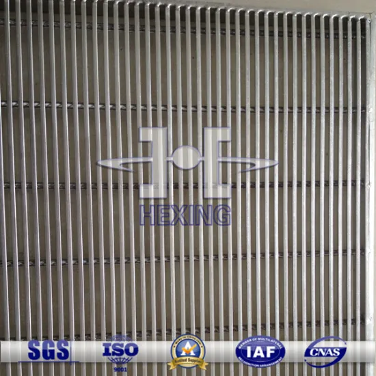 High Quality Stainless Steel Welded Wedge Wire Screen Plate