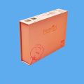 Luxus bedrucktes rosa Magnetbox Custom Logo