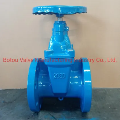 Resilient Wedge Nrs Gate Valves with Flanged Ends