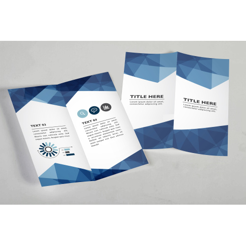 Elegant Bi-Fold Leaflet for Business Promotion