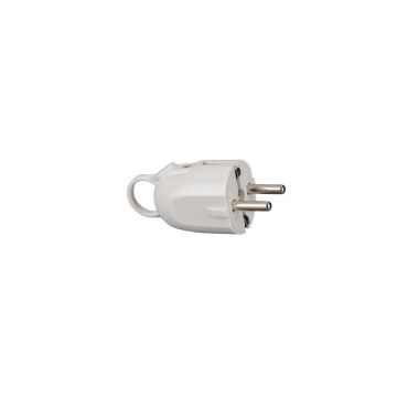 EU Standard Grounded Power Plug 220V 10A 16A with Handle Ring for Home Appliances