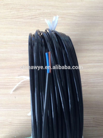 multiple-core silicone rubber insulated wire and cable