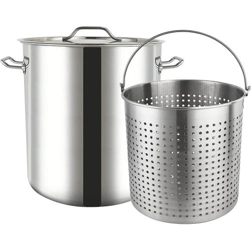 Stainless Steel 84 Quart Stock Pot