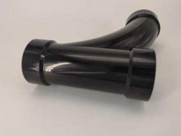 ABS fittings 4 inch COMBINATION WYE 1/8 BEND