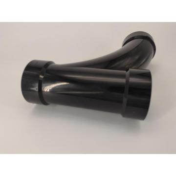 ABS fittings 4 inch COMBINATION WYE 1/8 BEND