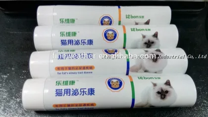 Pet nutrition cream tube
