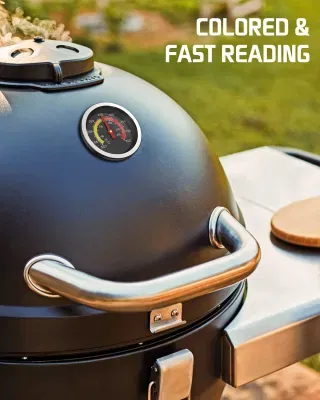 Grill Temperature Gauge Grill Thermometer Food Cooking Candy Thermometer