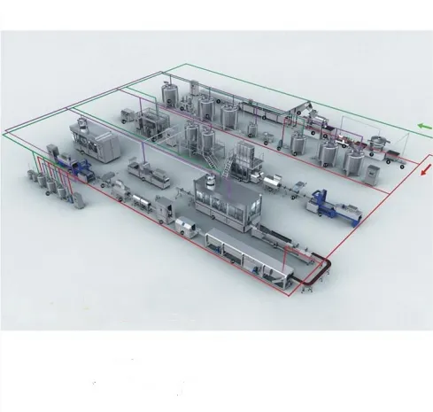 Dairy Milk Processing Plant Production Line Equipment and Systems