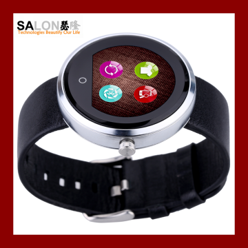 Low Cost Factory Original Heart Rate Round Smart watch for iOS and Android