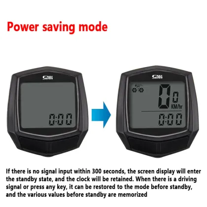 Waterproof Bicycle Computer with LCD Display for MTB - Odometer & Speedometer