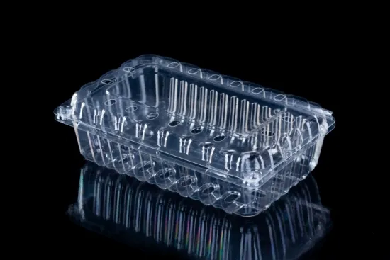 Clear Plastic Container for Fruit Clamshell