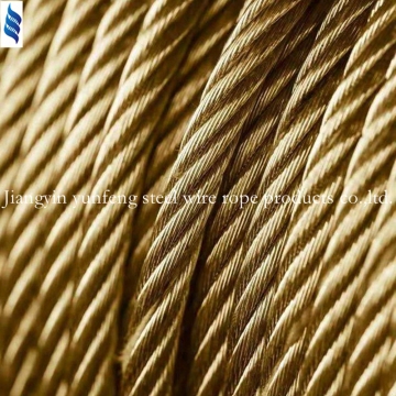 Diamond wire for quarry 6x19+21w-4.9mm