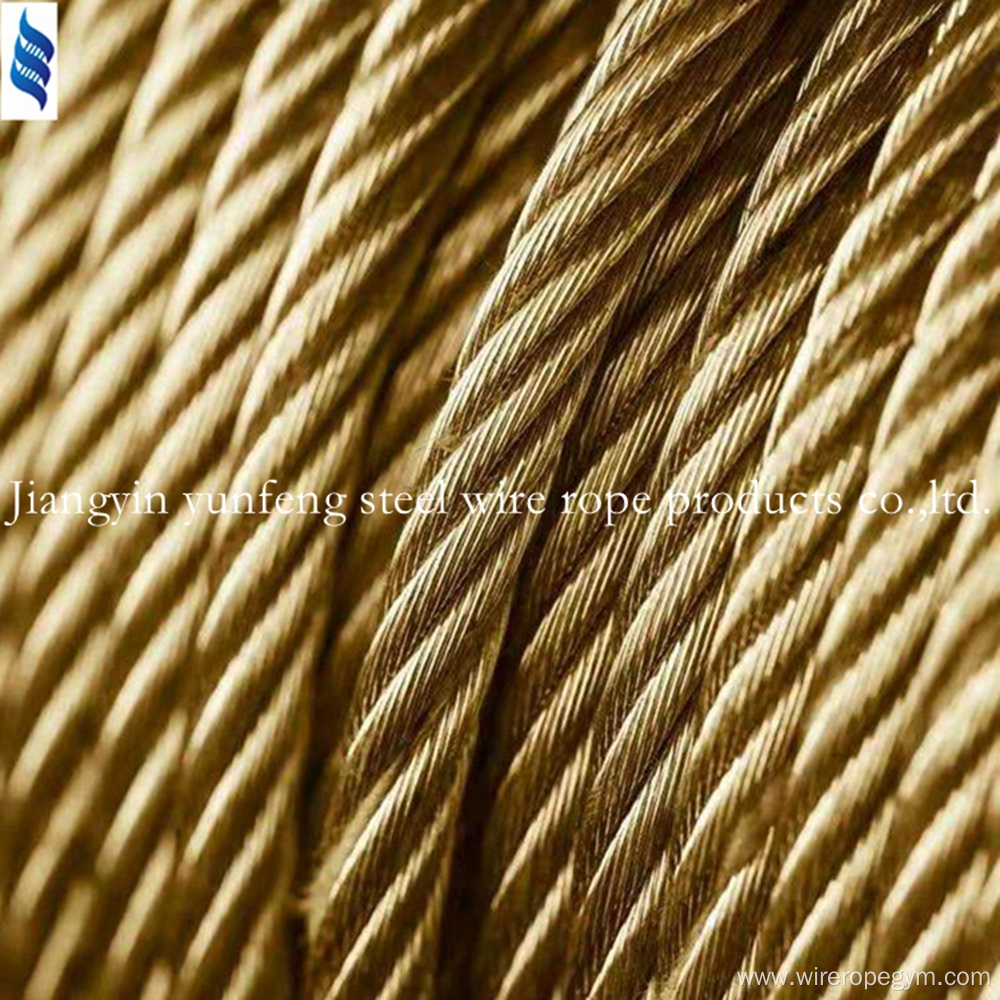 Diamond wire for quarry 6x19+21w-4.9mm