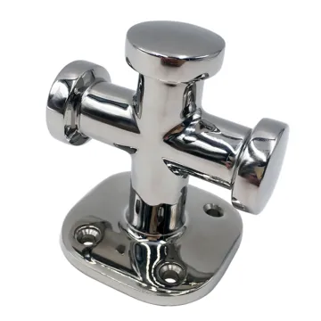 Single Cross Bollard AISI 316 Stainless Steel Yacht Parts & Marine Hardware