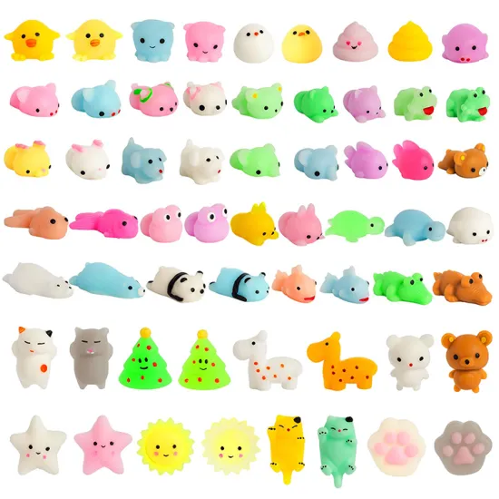 Wholesale Collection: Customizable Animal and Unicorn Mochi Squishy Toys for Stress Relief and Autism Support