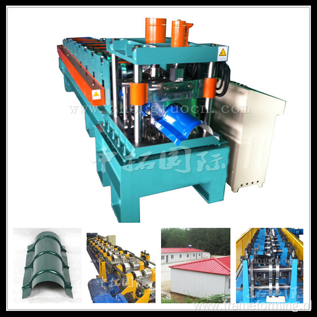 Metal Colored Steel Roofing Arch Sheet Roll Forming Machine