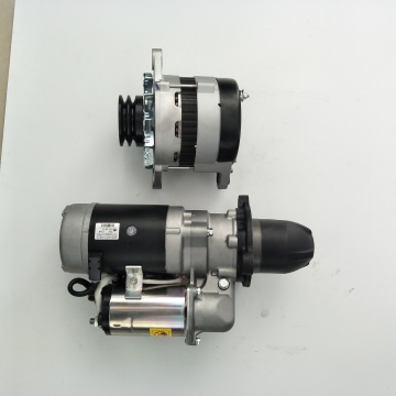 High Quality Excavator Engine Starting Motor 6D125 6D140 for Sale
