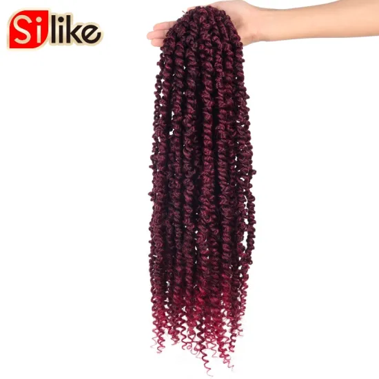 12 inch 18 inch  Water Wave Crochet Braids forOmbre Blonde Passion Twist Crochet Hair Passion Twist Braiding Hair  Extensions