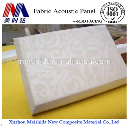 China acoustic panels for sound absorbing materials