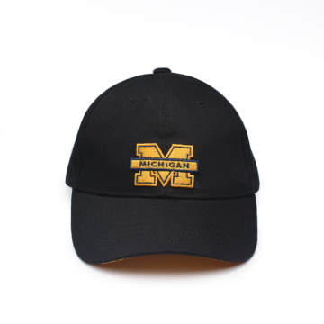 Gorra de béisbol en blanco personalizada con logotipo bordado en 3d