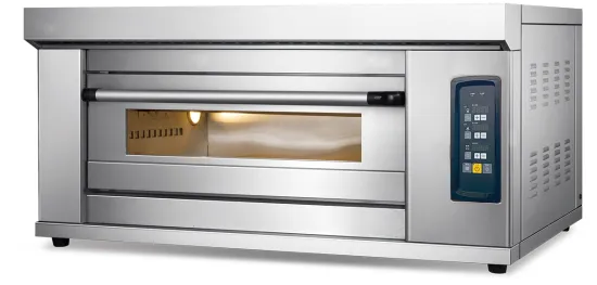 Kitchen Commercial Single Deck Three Trays Bread Baking Oven Machine Stainless Steel Temperature Control Pizza Oven