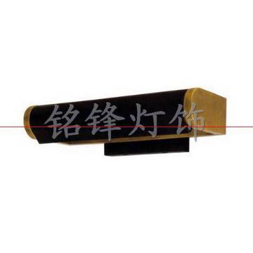 14992  2 light solid brass and black picture wall light Mirror Light