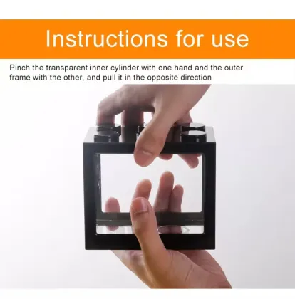 MINI Desktop Turtle Tank Aquarium for Nano Fish