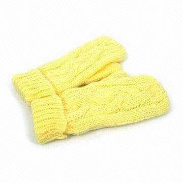 Knitted Winter Gloves, Customized Logos and Designs are Welcome, Warm and Comfortable Get Latest Price