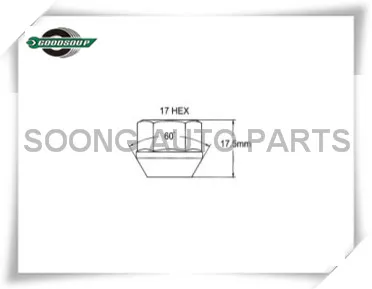 Universal Wheel Lock Nuts