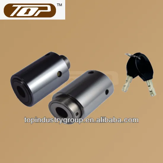 disc keyed brass push lock cylinder