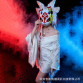 ماسک تمام صورت روباه ژاپنی Cosplay Prop