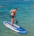 Paddle board gigante gonfiabile per tournée