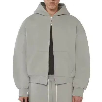 Cotton Fleece Zip up Hoodie