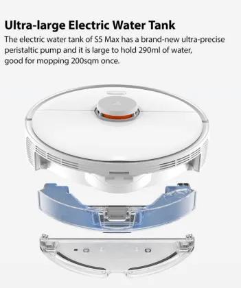 Roborock S6 MaxV Robot Vacuum Cleaner Floor Cleaning