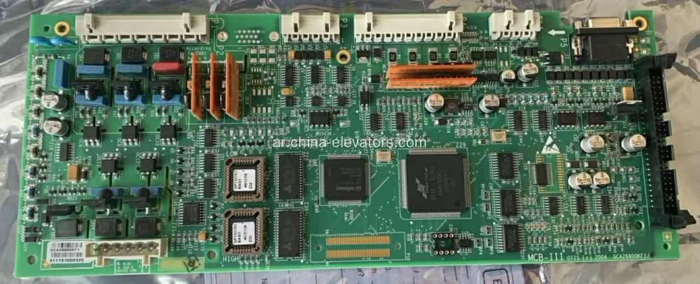 أوتيس مصعد محرك PCB GCA26800KF1