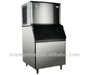 Commercial Stainless Steel Cubic ice maker(50kg/day)