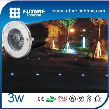 outdoor night lighting 3W 10w 9w led square underground light