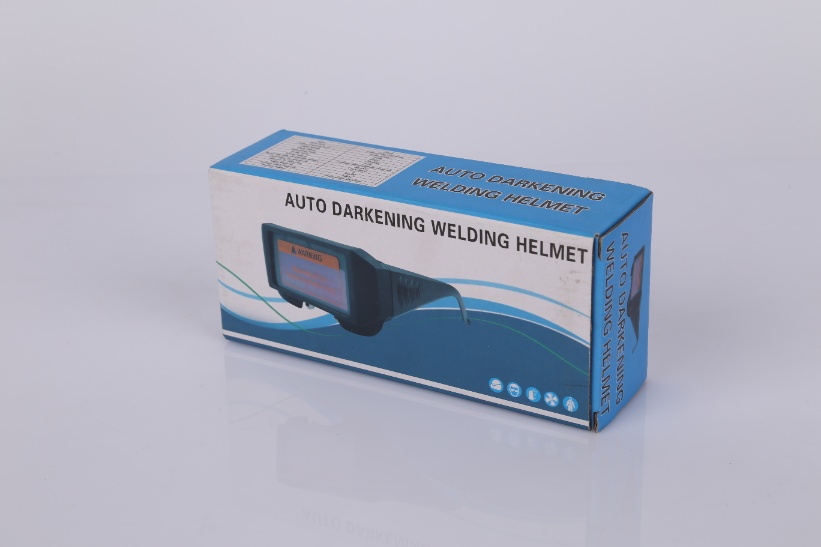 Solar auto dimming welding glasses to prevent dizziness