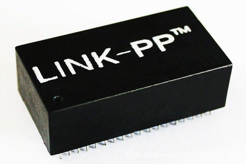 Quad Ports Ethernet Magnetic Transformer Modules For Switch , Router ...