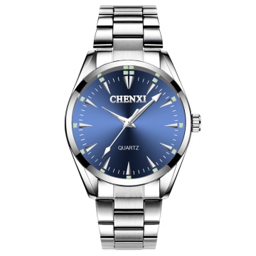 CHENXI 060A Men's Quartz Watch 2022 Silver/Gold Stainless Steel Water Resistant Timepiece