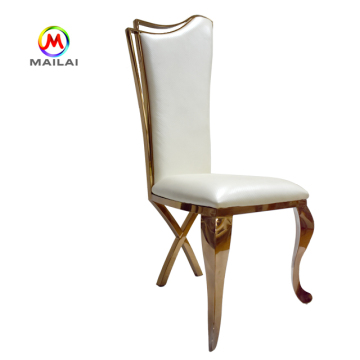 Luxury Stainless Steel Banquet Chairs for Events